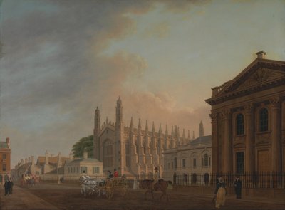 Kings Parade, Cambridge by Thomas Malton Jnr.